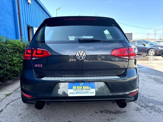 used 2017 Volkswagen Golf GTI car, priced at $13,799