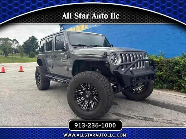 used 2020 Jeep Wrangler Unlimited car, priced at $29,497