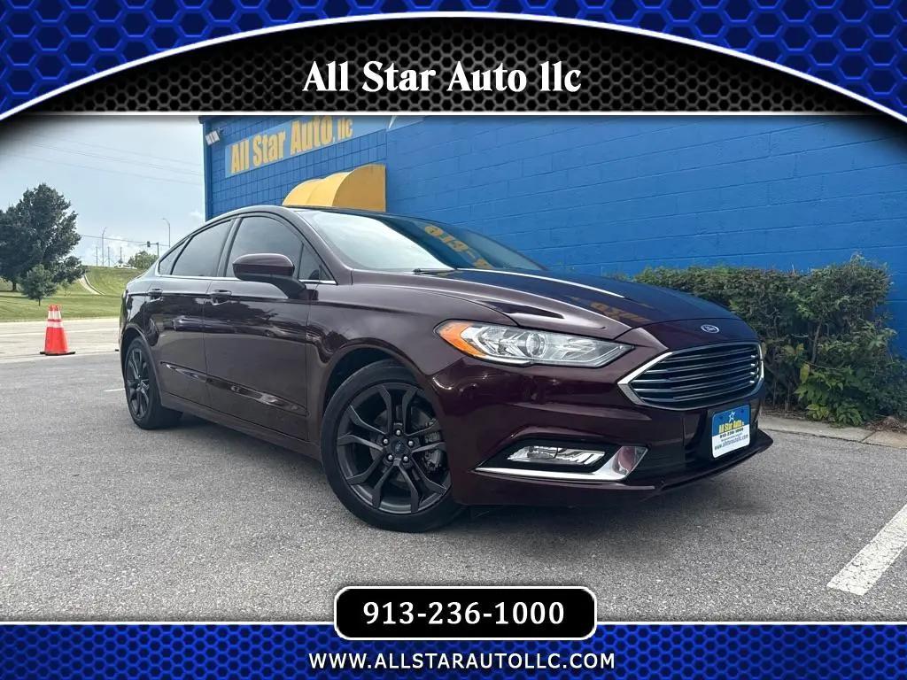 used 2018 Ford Fusion car, priced at $17,999