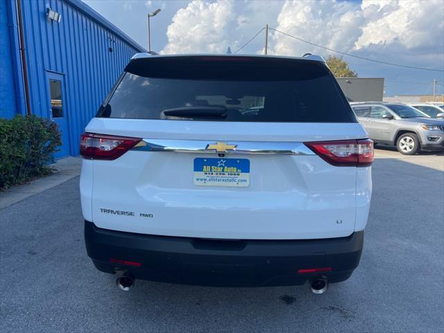 used 2020 Chevrolet Traverse car, priced at $18,498