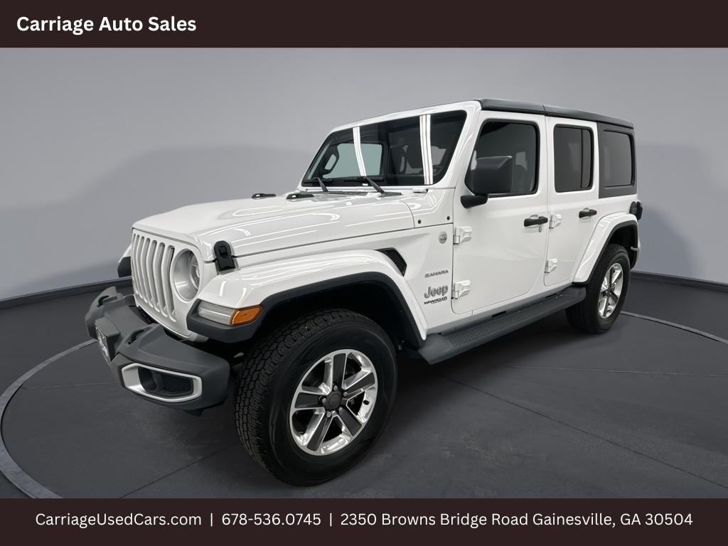 used 2018 Jeep Wrangler Unlimited car, priced at $24,201