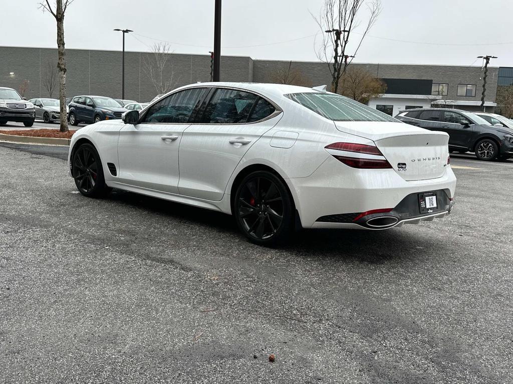 used 2022 Genesis G70 car, priced at $30,565