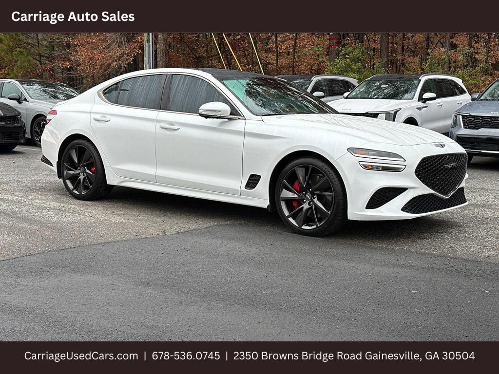 used 2022 Genesis G70 car, priced at $30,565