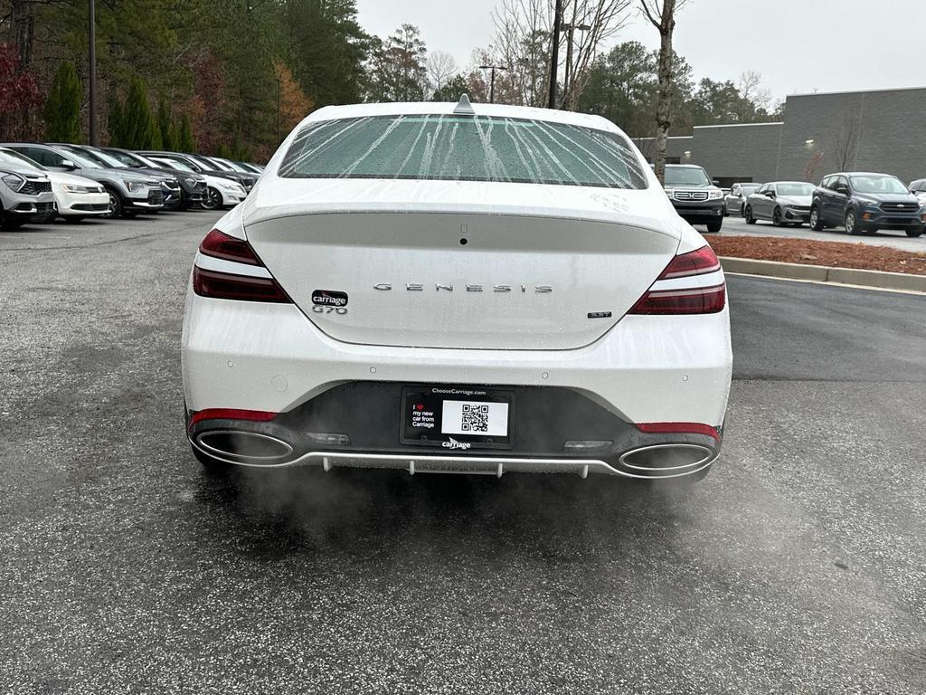 used 2022 Genesis G70 car, priced at $30,565