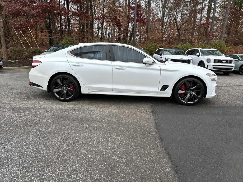 used 2022 Genesis G70 car, priced at $30,565