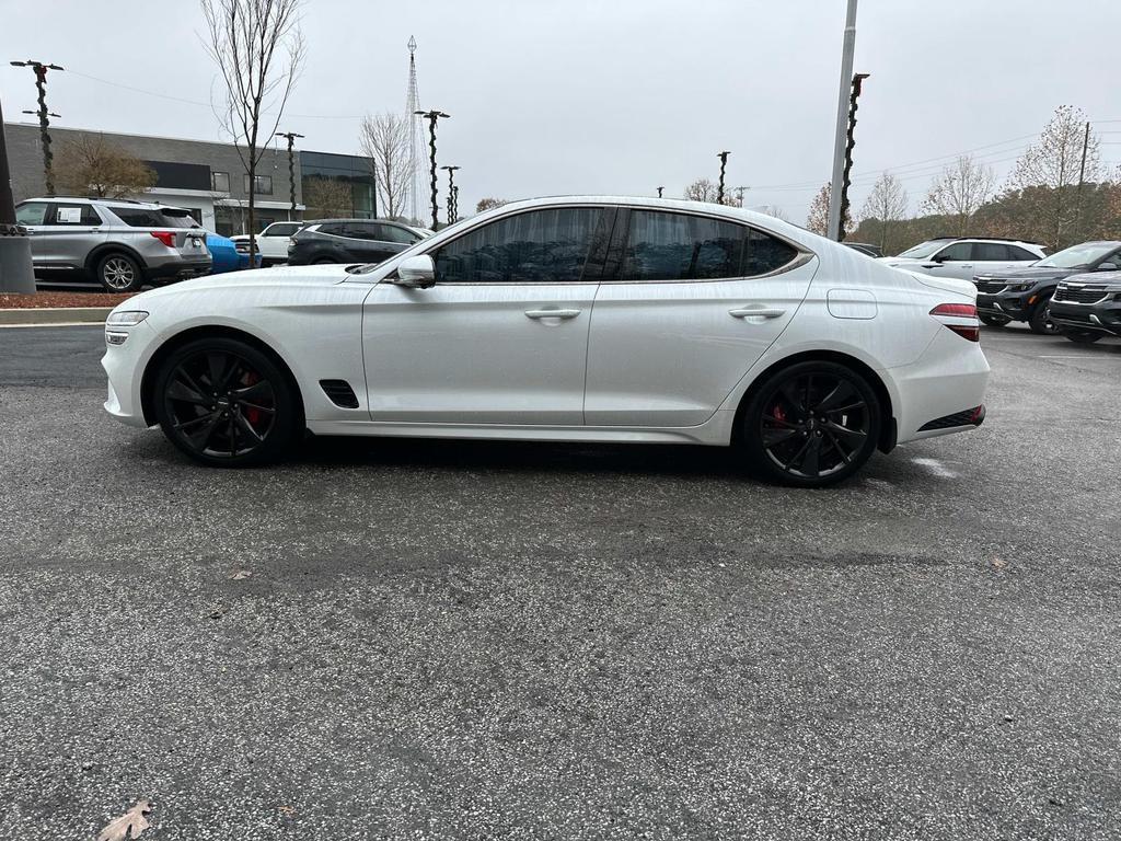 used 2022 Genesis G70 car, priced at $30,565