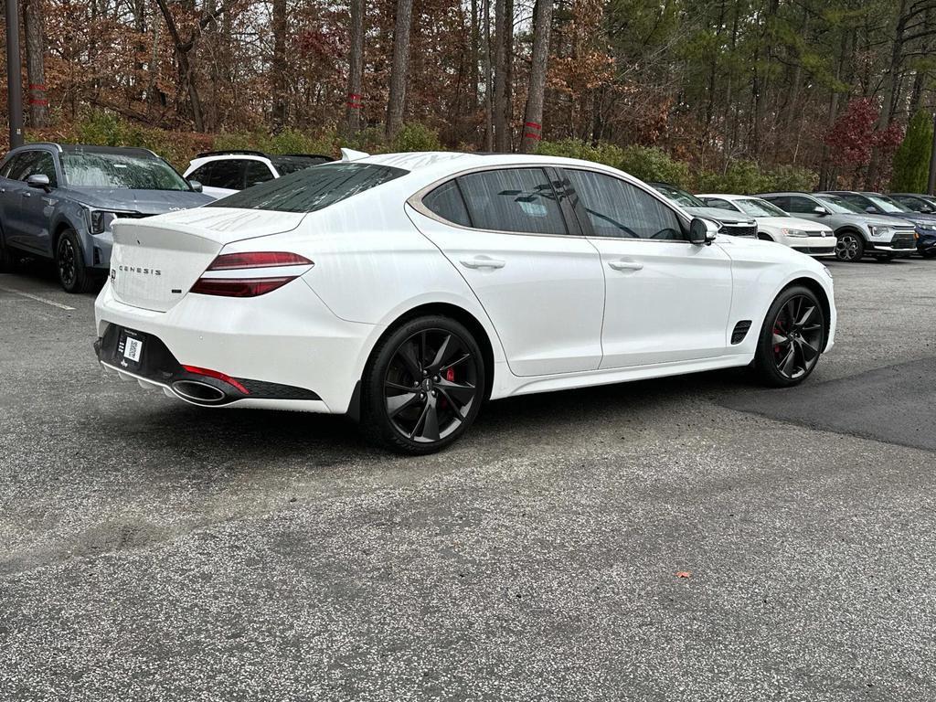 used 2022 Genesis G70 car, priced at $30,565