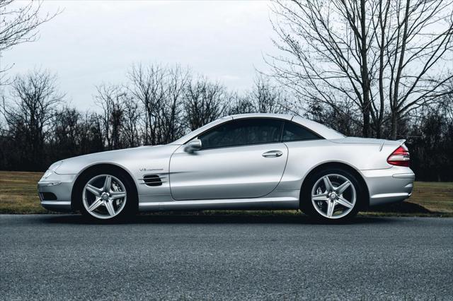 used 2005 Mercedes-Benz SL-Class car, priced at $27,995