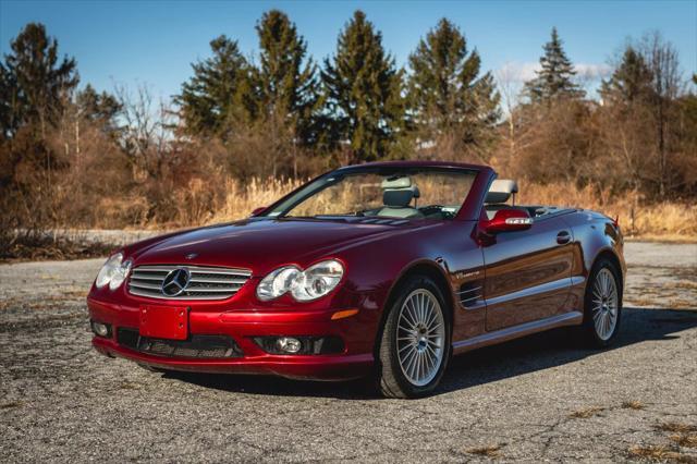 used 2003 Mercedes-Benz SL-Class car, priced at $29,995