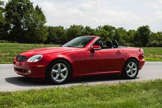 used 2003 Mercedes-Benz SLK-Class car, priced at $14,995