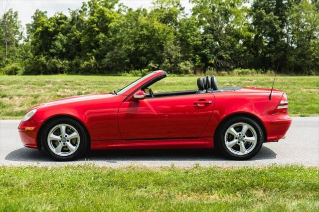 used 2003 Mercedes-Benz SLK-Class car, priced at $14,995