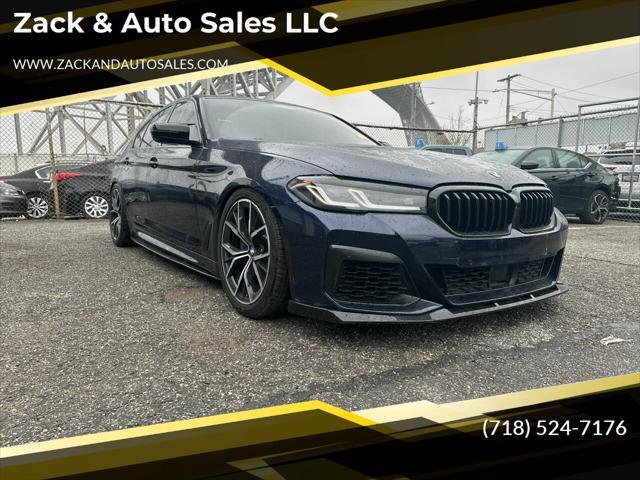 used 2021 BMW M550 car, priced at $51,900