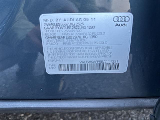 used 2011 Audi Q5 car, priced at $10,900