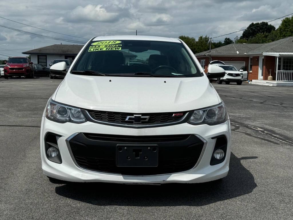used 2018 Chevrolet Sonic car, priced at $11,675