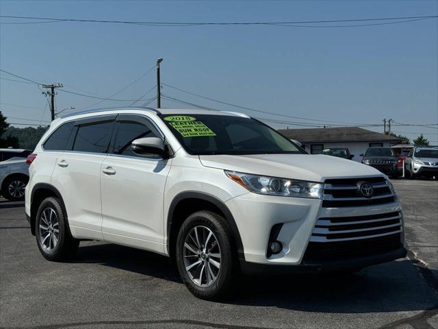 used 2018 Toyota Highlander car, priced at $24,888