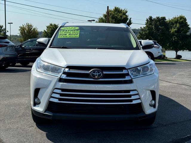 used 2018 Toyota Highlander car, priced at $24,888