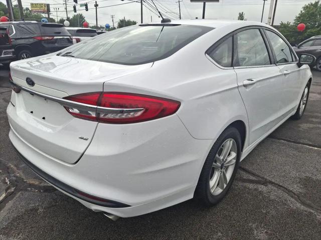used 2018 Ford Fusion car, priced at $12,958