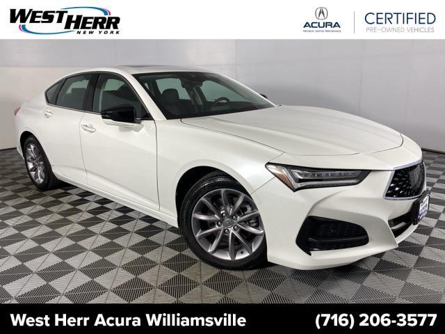 used 2022 Acura TLX car, priced at $28,647