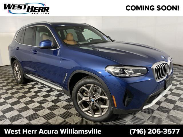 used 2022 BMW X3 car, priced at $34,939