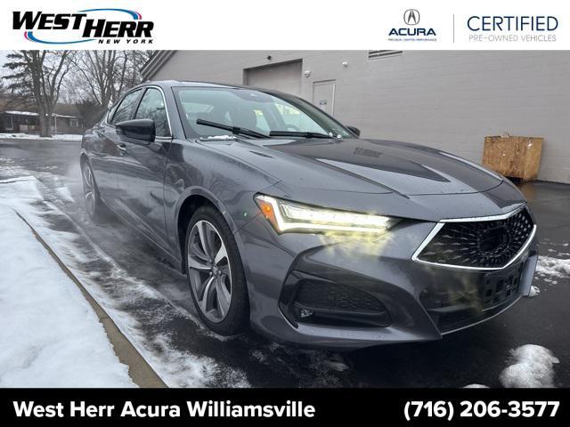 used 2023 Acura TLX car, priced at $39,680