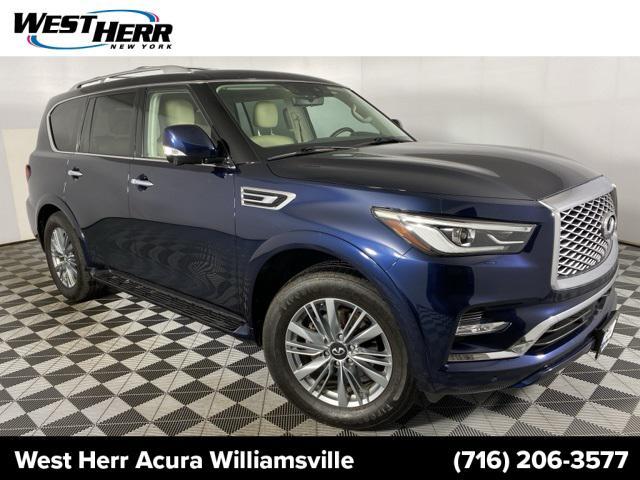 used 2021 INFINITI QX80 car, priced at $34,299