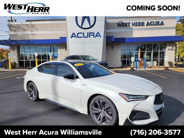 used 2022 Acura TLX car, priced at $35,616