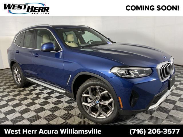 used 2022 BMW X3 car, priced at $36,620