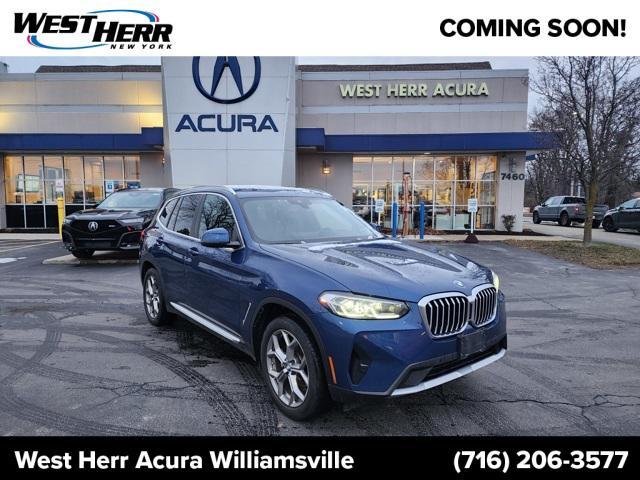 used 2022 BMW X3 car, priced at $39,988