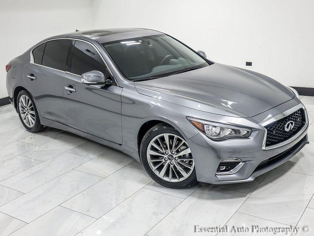 used 2022 INFINITI Q50 car, priced at $24,995