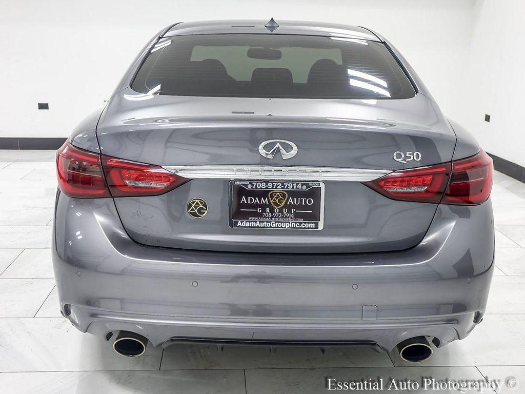 used 2022 INFINITI Q50 car, priced at $24,995