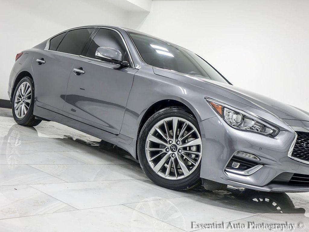 used 2022 INFINITI Q50 car, priced at $24,995