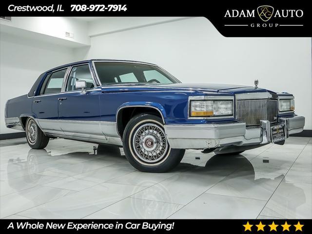 used 1990 Cadillac Brougham car, priced at $11,495