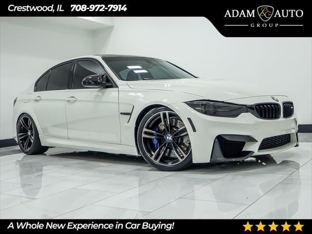 used 2018 BMW M3 car, priced at $34,995