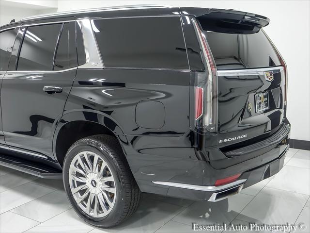 used 2022 Cadillac Escalade car, priced at $76,475