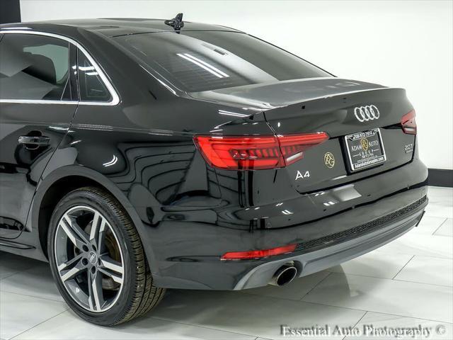 used 2017 Audi A4 car, priced at $18,425