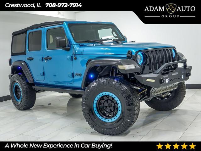 used 2020 Jeep Wrangler Unlimited car, priced at $22,995