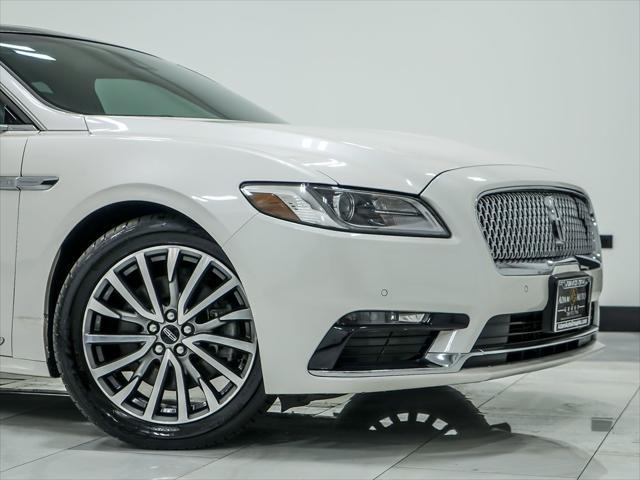 used 2017 Lincoln Continental car, priced at $17,495