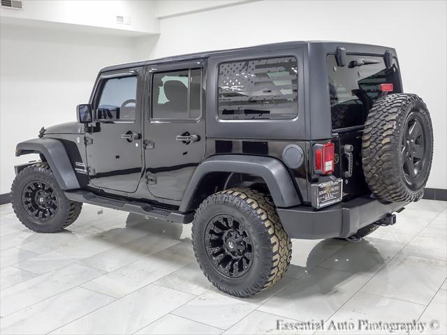 used 2015 Jeep Wrangler Unlimited car, priced at $18,424