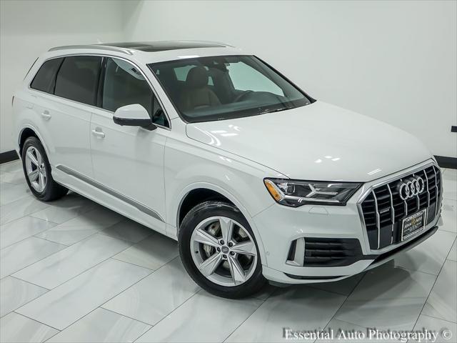 used 2021 Audi Q7 car, priced at $30,995