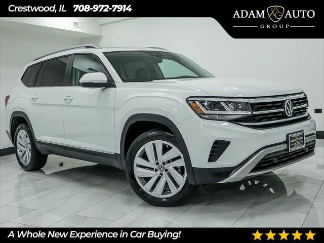 used 2021 Volkswagen Atlas car, priced at $28,995