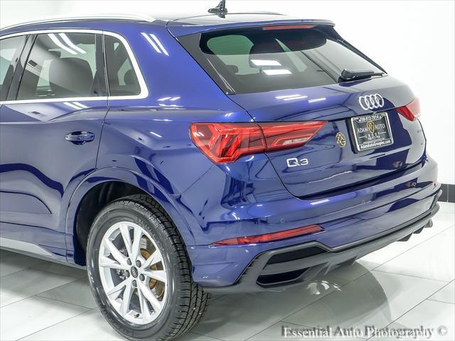 used 2022 Audi Q3 car, priced at $24,995