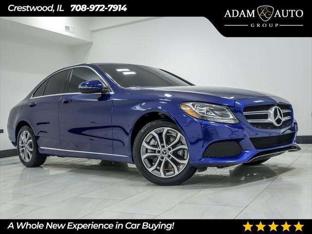 used 2018 Mercedes-Benz C-Class car, priced at $18,995