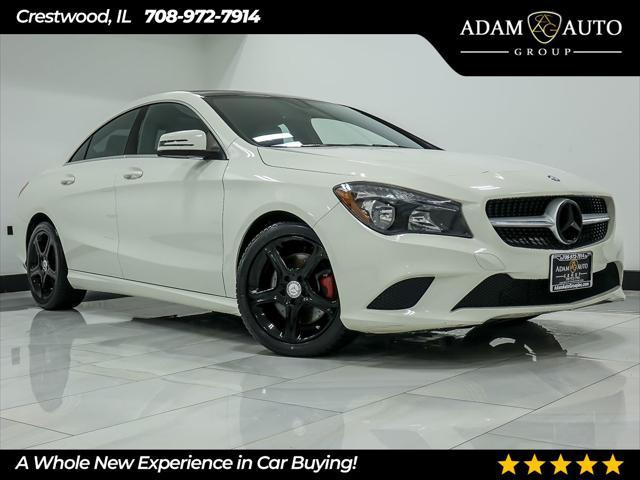 used 2014 Mercedes-Benz CLA-Class car, priced at $16,495