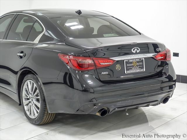 used 2018 INFINITI Q50 car, priced at $15,995