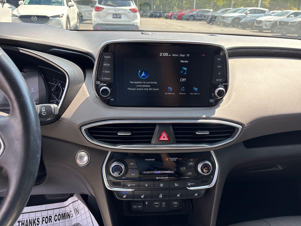 used 2020 Hyundai Santa Fe car, priced at $17,762
