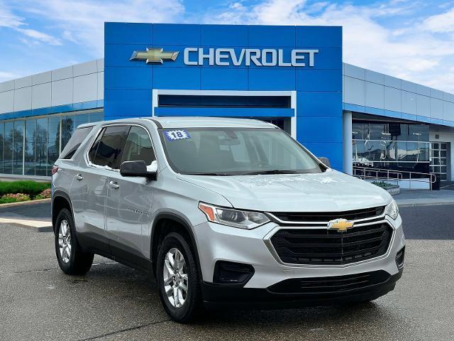 used 2018 Chevrolet Traverse car, priced at $13,996