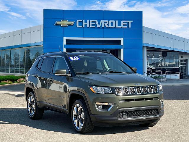 used 2021 Jeep Compass car, priced at $21,496