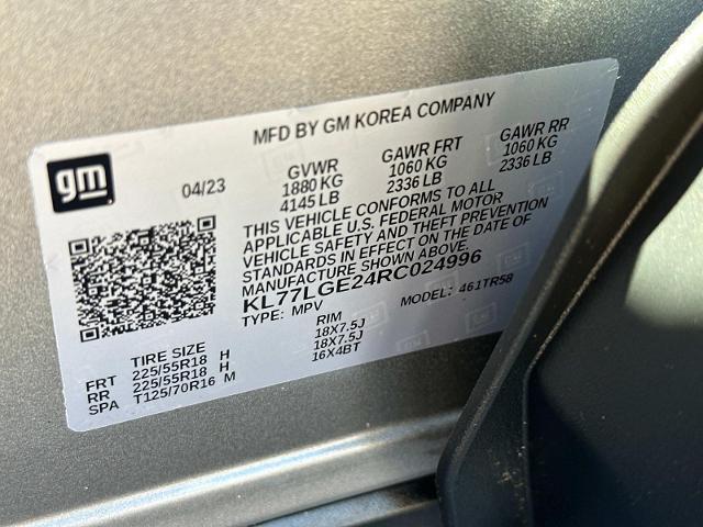 used 2024 Chevrolet Trax car, priced at $21,496