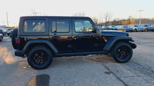 used 2021 Jeep Wrangler Unlimited car, priced at $28,796