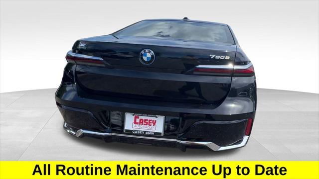 new 2025 BMW 750e car, priced at $113,075